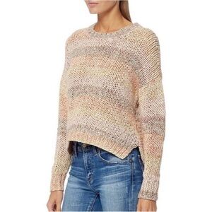 360 Sweater Celestia Sweater Cream/Tan/Pink XS